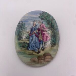 Vintage Aynsley fine bone china brooch